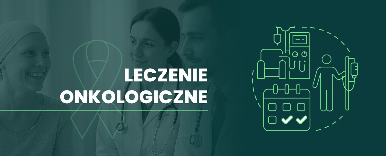 Baner tytułowy leczenia onkologicznego