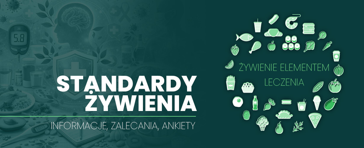 Baner tytułowy standardy żywienia